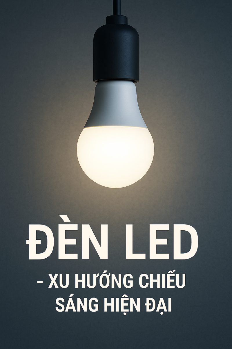 Phân biệt đèn LED, đèn sợi đốt và đèn huỳnh quang – Nên chọn loại nào?