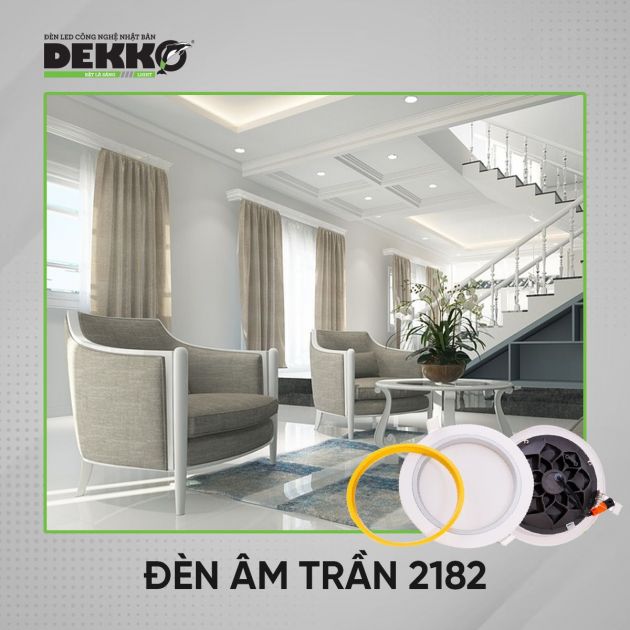 Đèn LED âm trần 2182 1315