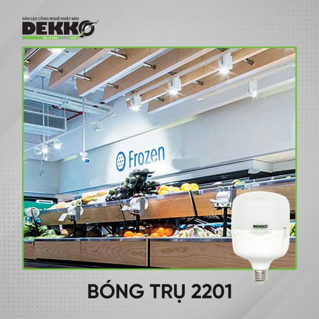 BÓNG ĐÈN LED BULB TRỤ 2201 SIÊU TIẾT KIỆM ĐIỆN BẢO HÀNH 2 NĂM 1066